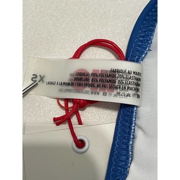 Solid & Striped The Rachel Bikini Swim Bathing Suit Bottom Azure Blue XS - Picture 11 of 13